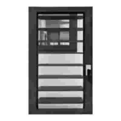 Full Alumínio Impermeável Alta Qualidade Design Forte Alumínio Vidro Louver Janela Jalousie