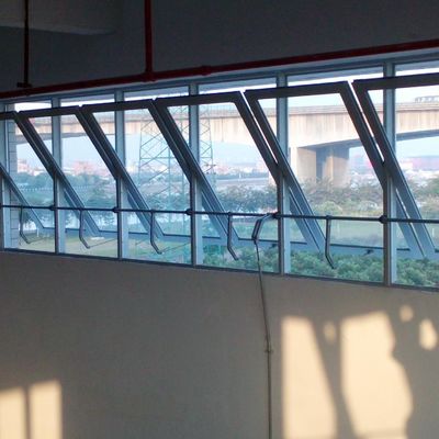Quadro de janela deslizante de vidro de abertura interna de alumínio