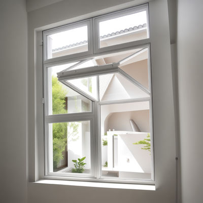 Casa Alumínio Janela dobrável Painéis de vidro Sliding Bifold Windows