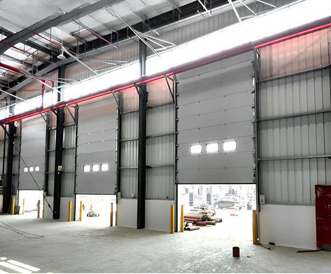 Porta de rolos de alumínio comercial, à prova de som e à prova térmica