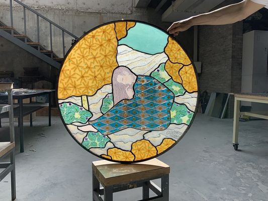 Chapas de vidro de esmalte transparente higiénico Vestido de esmalte vítreo Várias formas