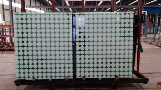 Vidro de esmalte vítreo resistente à temperatura para aplicações de decoração arquitetônica