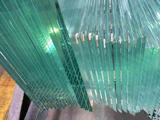 Paredes de segurança laminadas temperadas resistentes ao fogo A melhor escolha para a máxima segurança e resistência