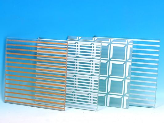 Técnica de vidro temperado Painéis de vidro de segurança laminados arquitetônicos em espessura de 10-13 mm para desempenho duradouro